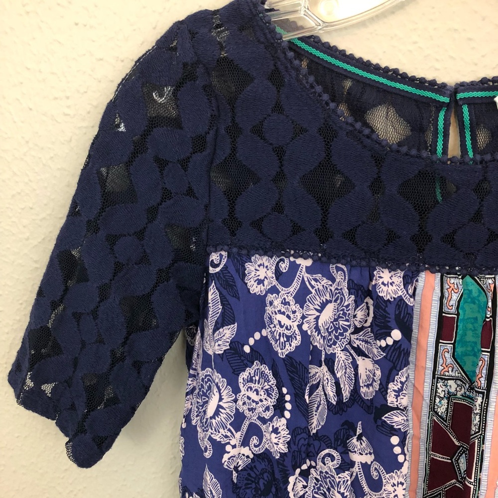 Anthropologie Akemi + Kin Small Tunic Lace - Picture 3 of 8